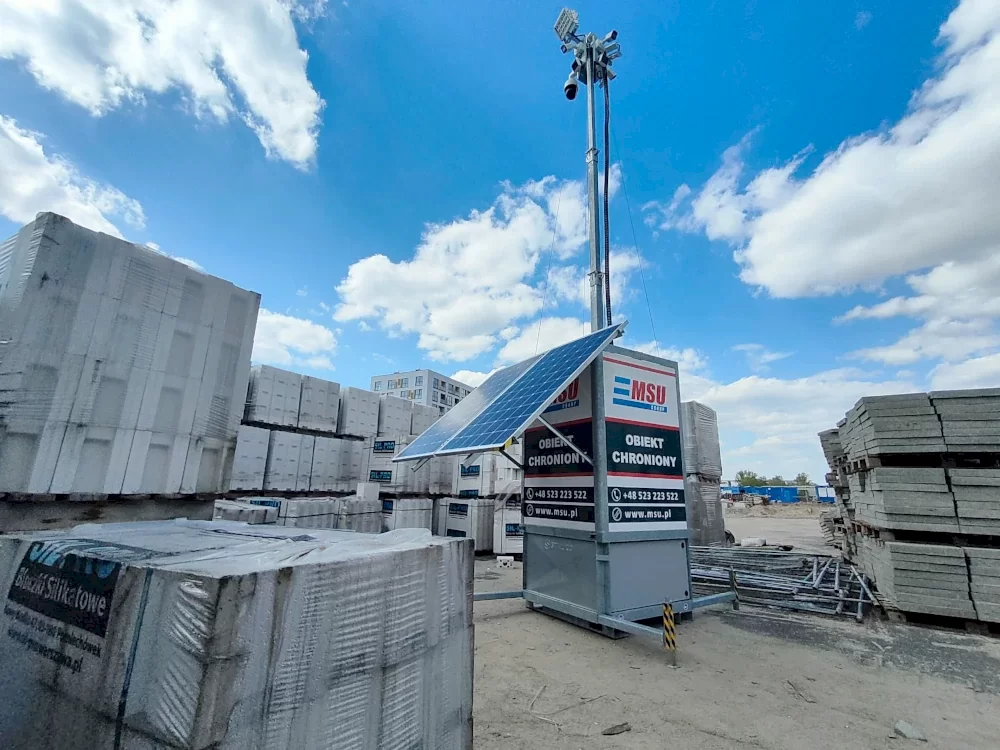 Składy towarów i parki maszynowe